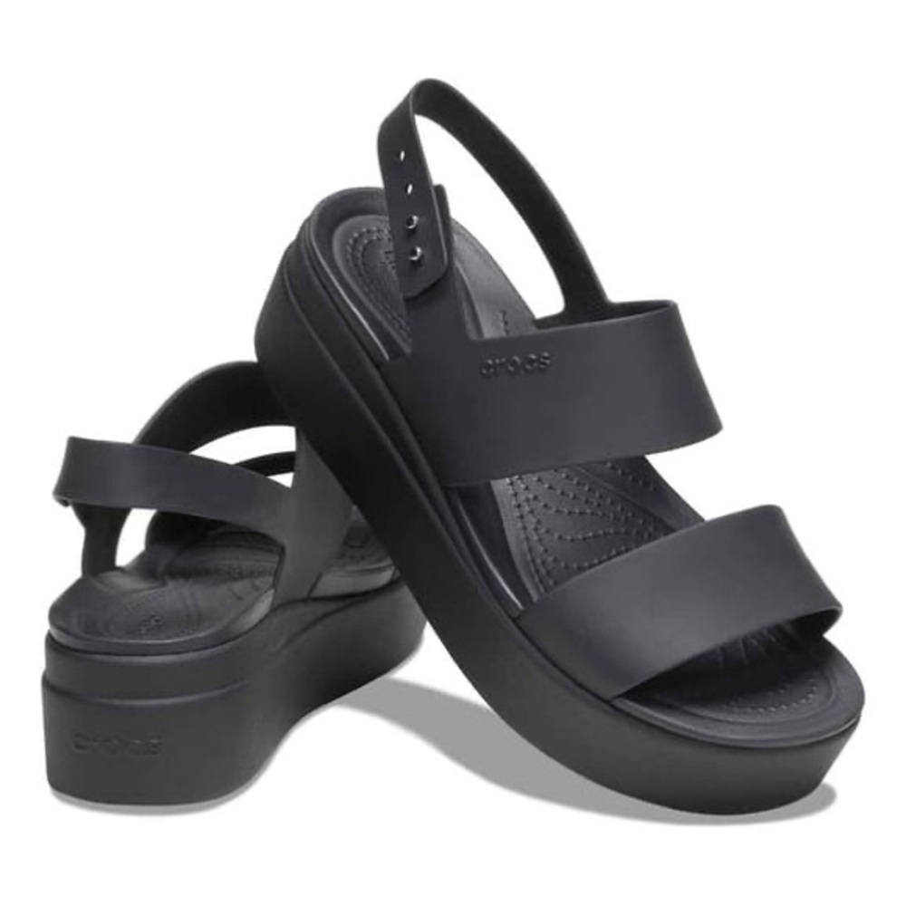 Crocs Brooklyn Low Wedge Sandals
